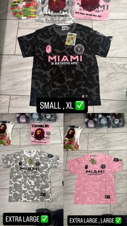 BAPE x Inter Miami CF Jersey Tee