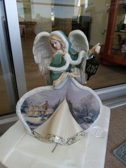 Exquisite..Thomas Kindrade.."Angel of Joy"..w/COA