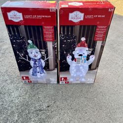 Outdoor Light Up Christmas Decor