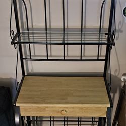 Beautiful Bakers Rack for Kitchen