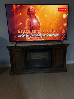Fire place cabinet tv stand /without Tv