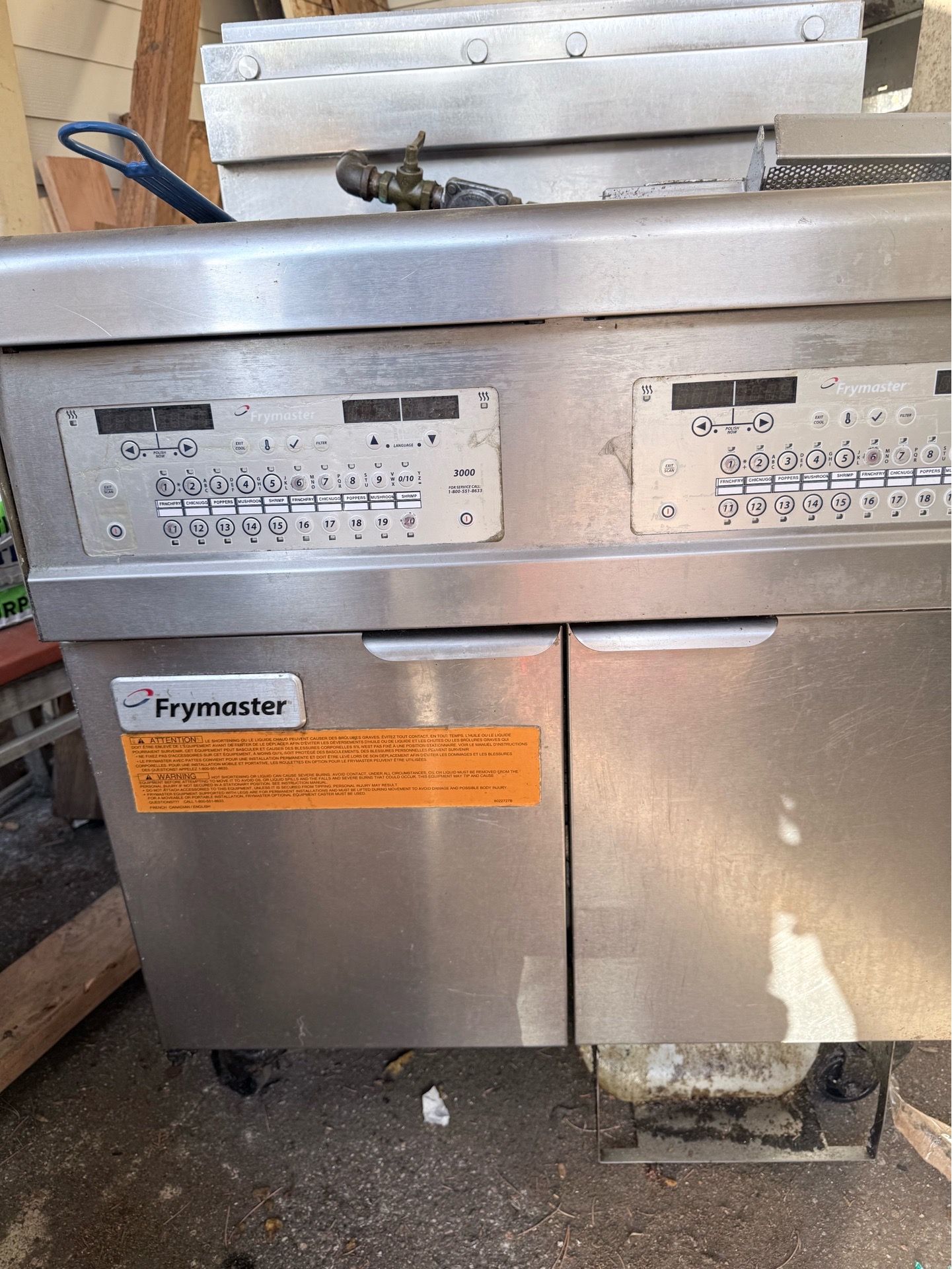 Frymaster fryer