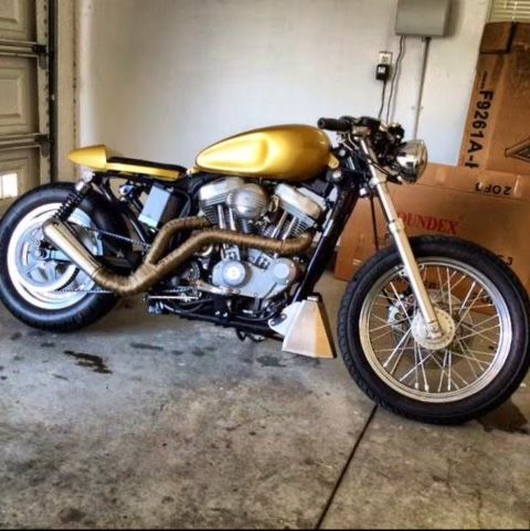 2005 Harley Davidson Custom Sportster 1200 Motorcycle