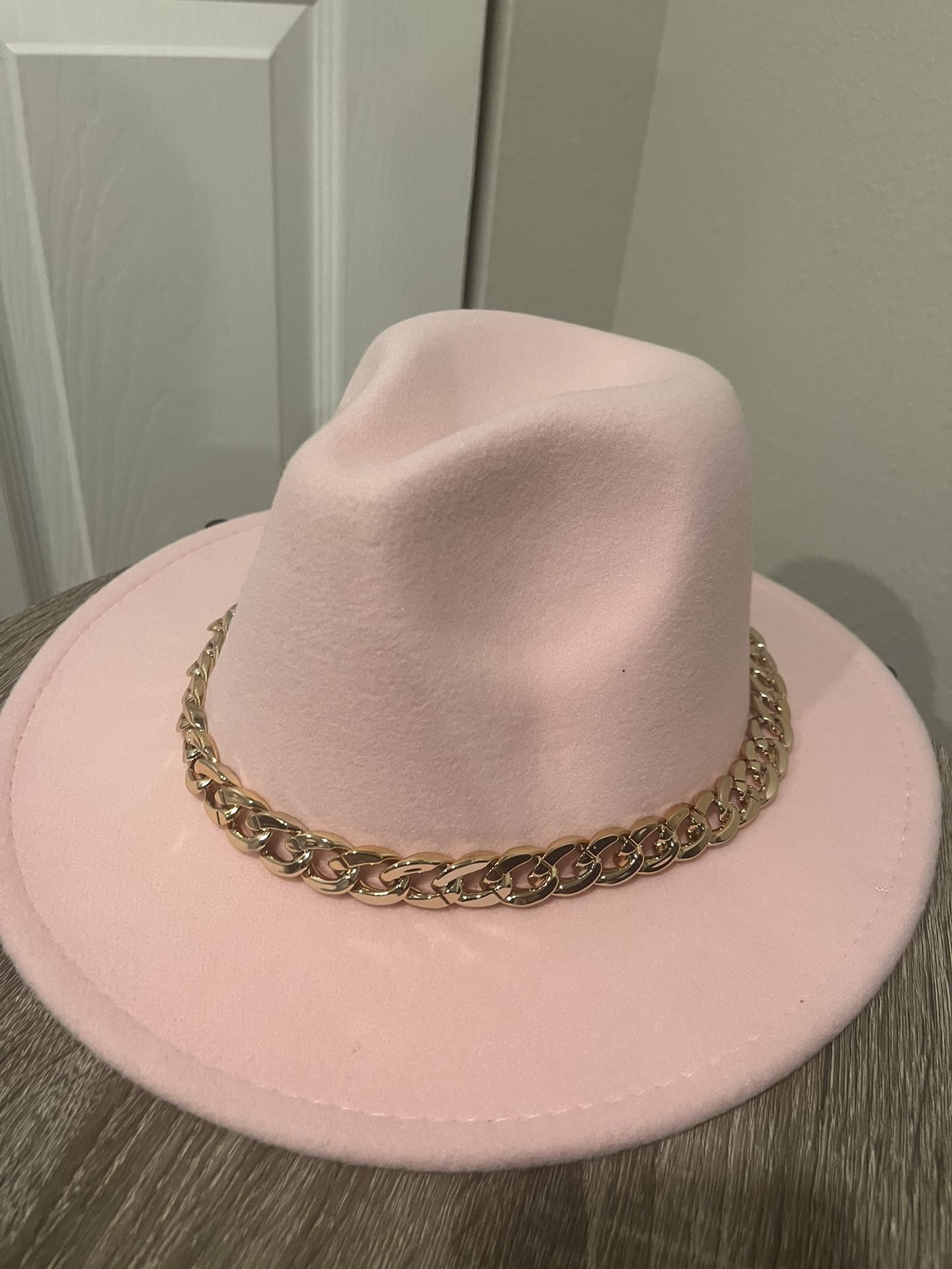 A Light Pink Cowgirl Hat