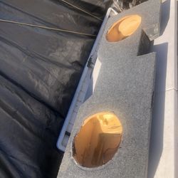 2014 To 18 Chevy GMC SILVERADO Pick Up Truck Rear under Seat 12 Inch Subwoofer Box 