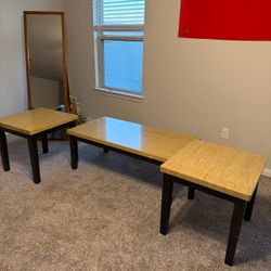 3-Piece Coffee and End Table Set