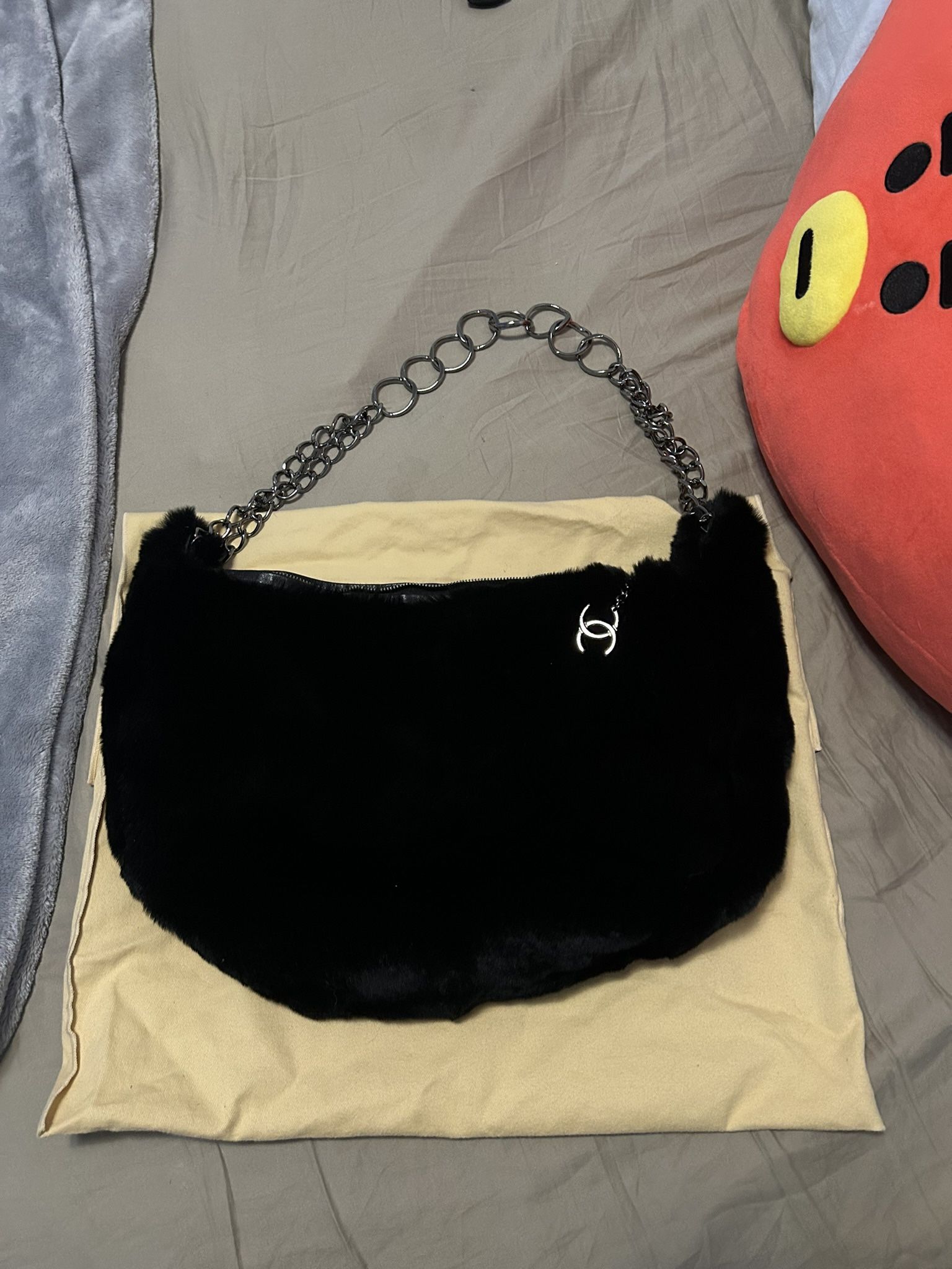 Chanel Faux Fur Bag 2002-2003