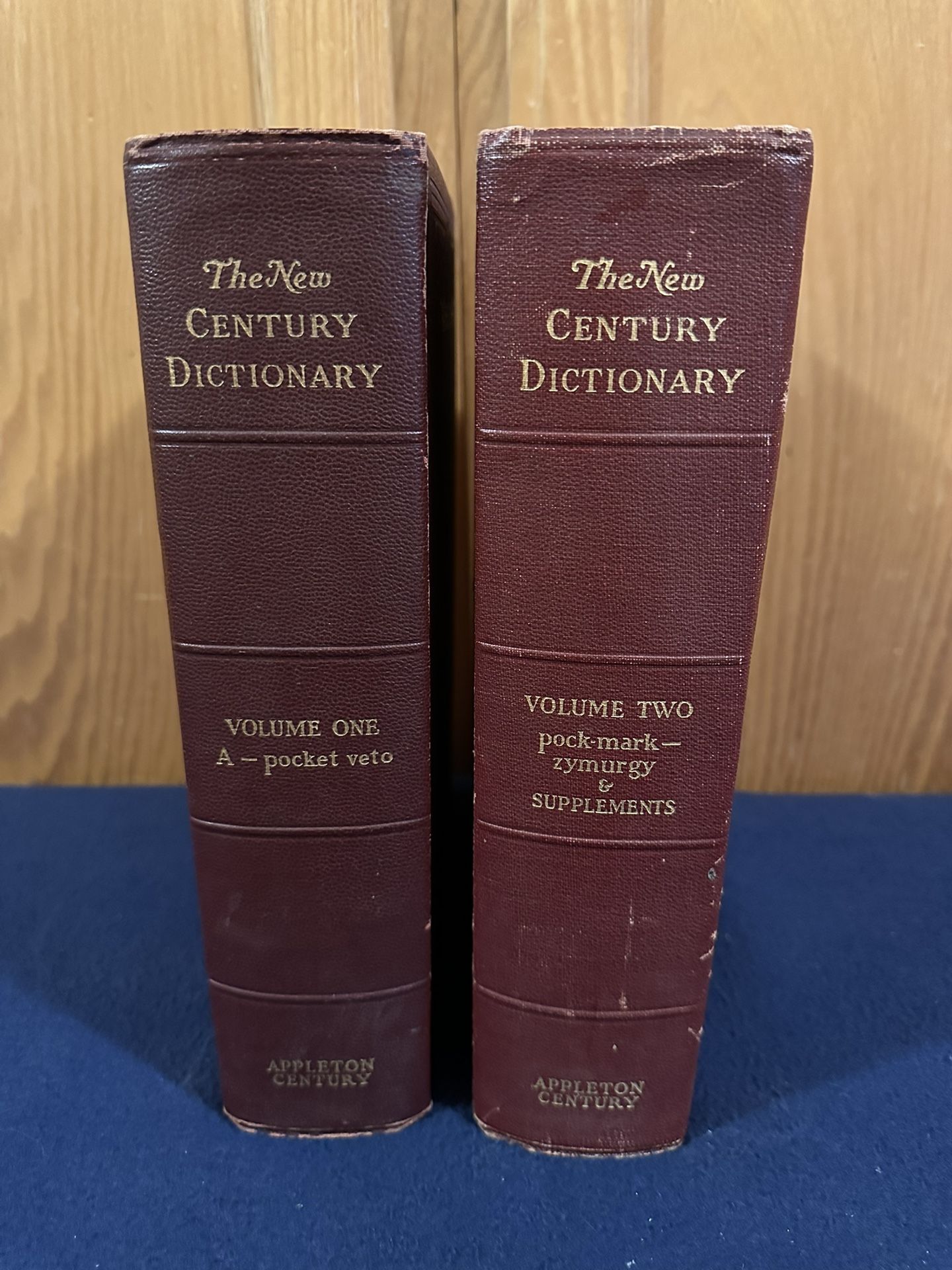 Vintage 1948 The New Century Dictionary Volumes 1 & 2