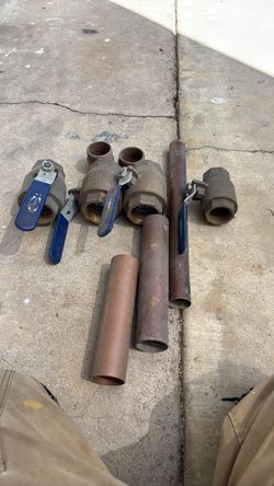 Brass Ball valves.. Plumbing.