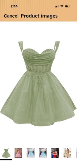 Off Shoulder Short Homecoming Dress for Teens Sparkly Lace