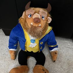 Disney Beauty and the Beast Soft Toy Cuddly Beast plush toy