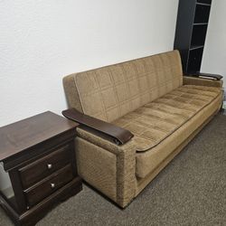 Sofa Bed With Night Stand