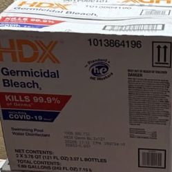 HDX Germicidal Bleach – Bulk Cases | New & Sealed