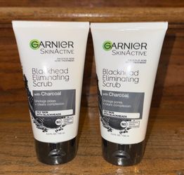 ✨ Garnier SkinActive Blackhead Eliminating Scrub – Duo Pack ✨