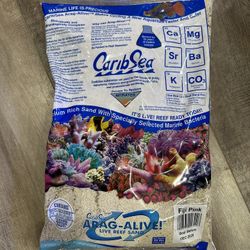 CaribSea Fiji Pink Sand 20lbs Bag