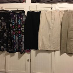 Ladies Skirts Size 14 Kim Rogers Lee Casuals M Large