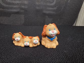 Fisher price family dogs mother & pups
