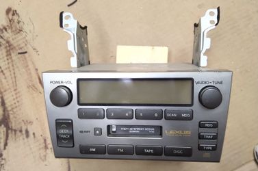 Lexus GS300 Sport Design OEM Radio + OEM amplifier