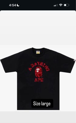 Large bape shirt lmk I got 2 take both for 40
