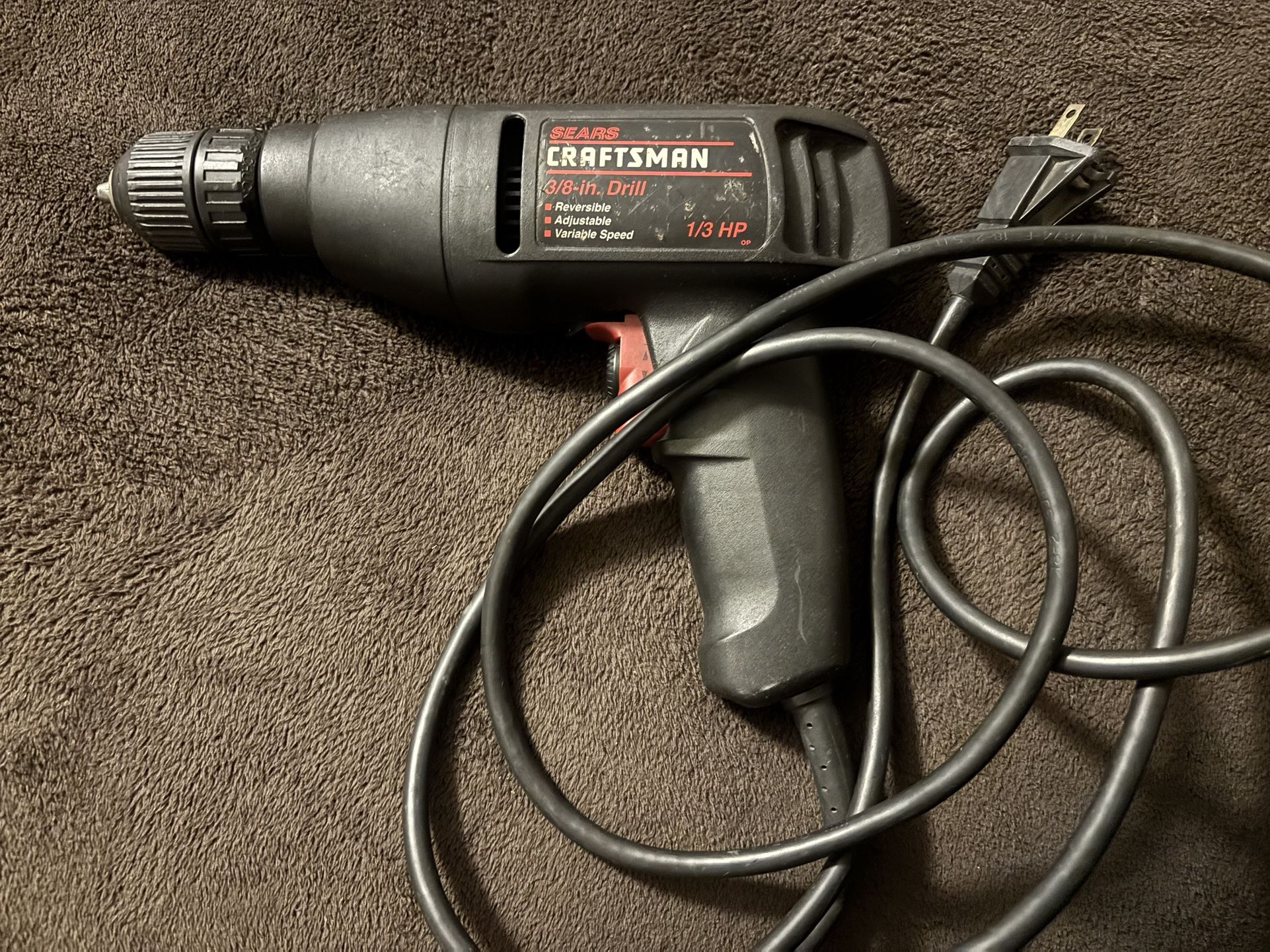 Craftsman 3/8” Drill