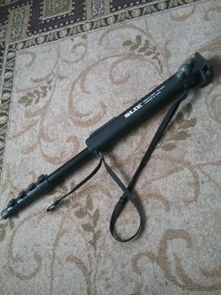 Camera Bipod Mounting Stick, spring loaded