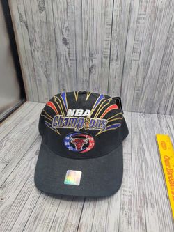 Chicago Bulls NBA championship hat
