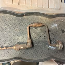 Hand held wood drill