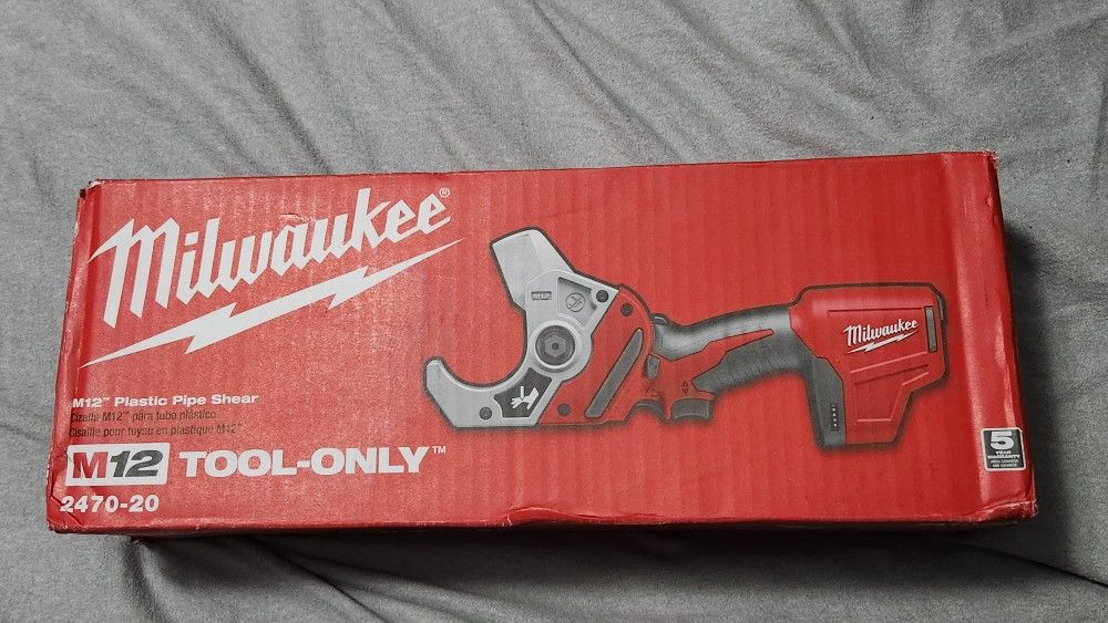 Milwaukee M12 Plastic pipe shear(TOOL ONLY)