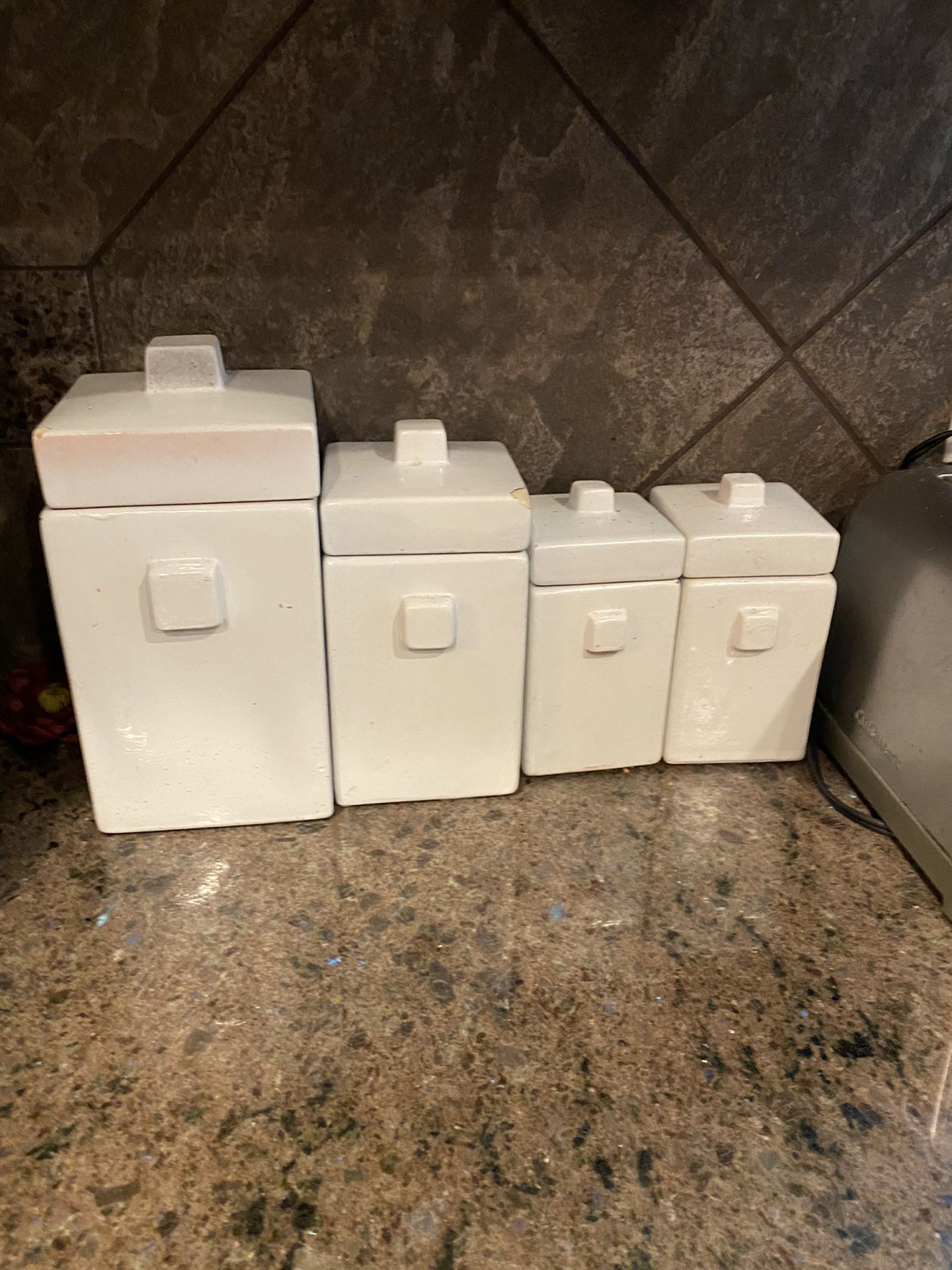 Cute countertop storage containers