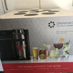 Drinkworks Home Bar Pro by Keurig, Single-Serve, Pod-Based,Cocktails Maker