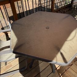 Patio Table With 6 Chairs From Lowe’s 