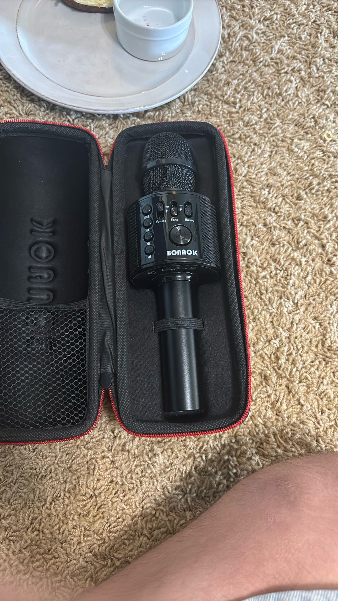 microphone Boombox