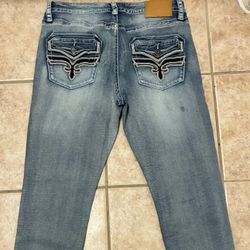 Men Jeans Straight 36x32