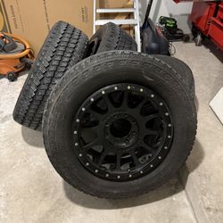 Ford F250 Wheels And Tires 20” 