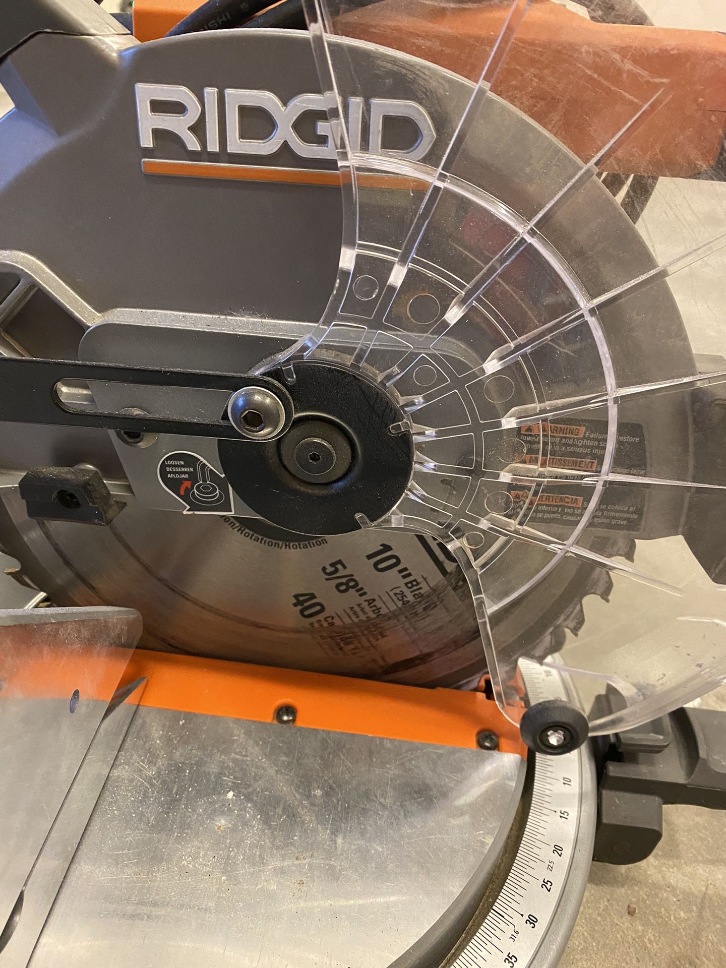 Miter Saw RIDGID 