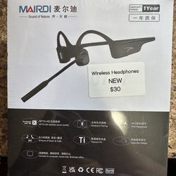Wireless Headphones NEW $30