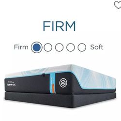 King Size Tempur Pedic Luxebreeze Firm New 