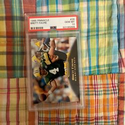 Brett Favre  1995 Pinnacle Card 