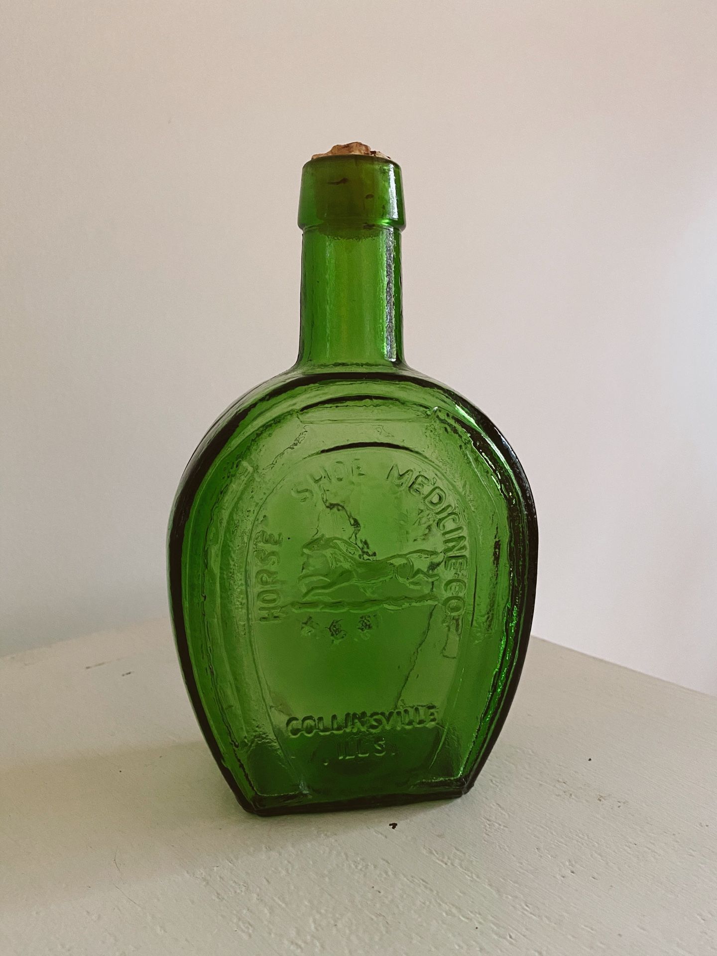 Vintage Green Bottle