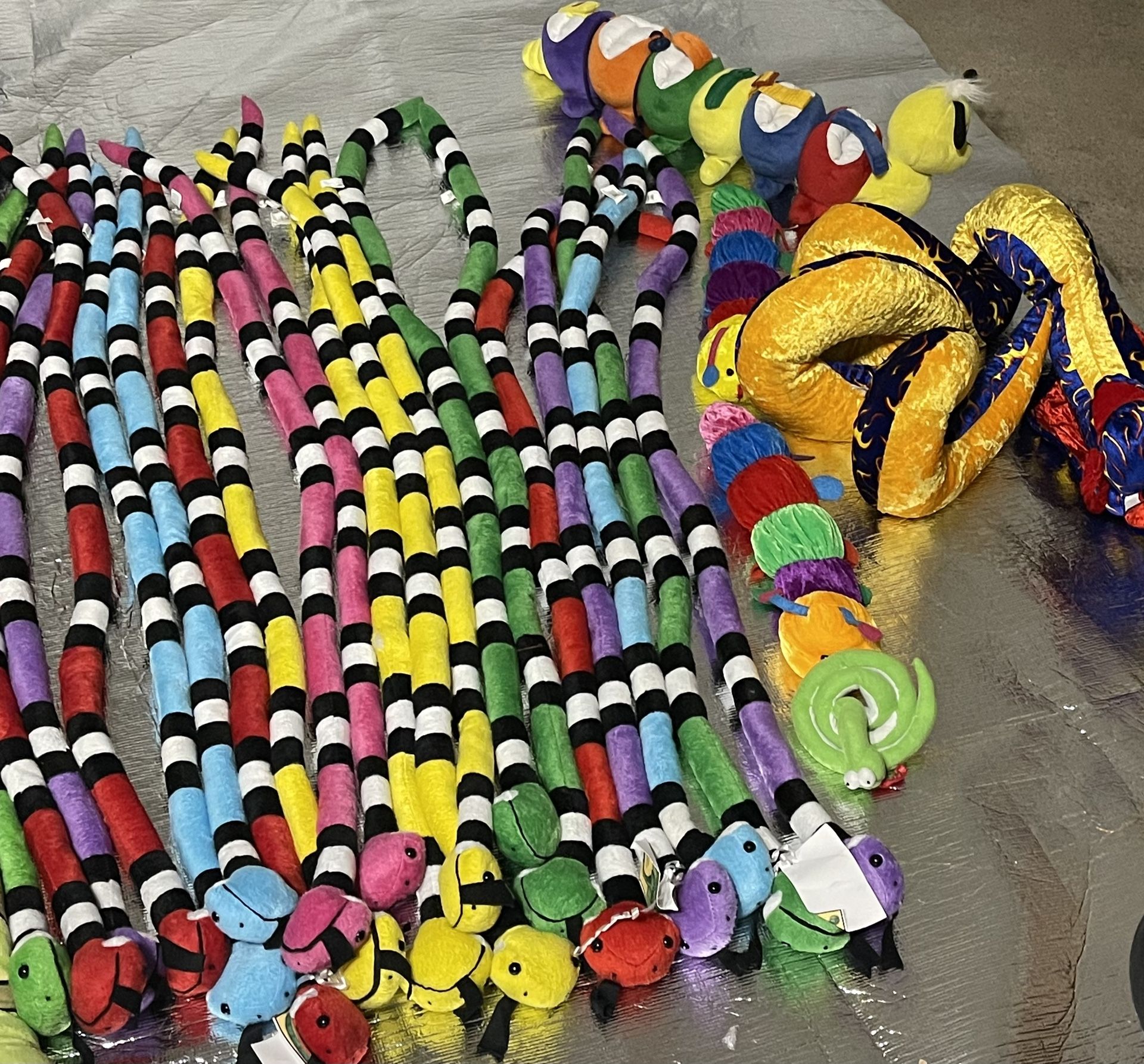 Stuffed Animals - Snakes Caterpillars