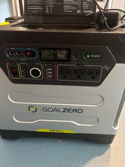 Yeti 1250 portable power station