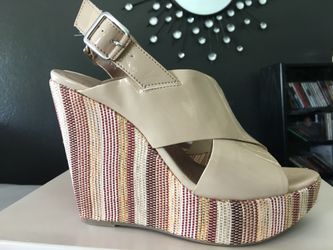 BCBG Wedge Sandal size 8