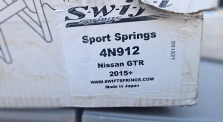 2015 And Up Nissan GTR Oem Springs