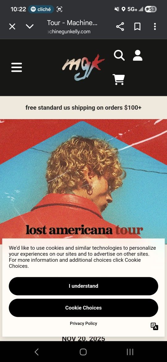 Mgk Lost American Tour