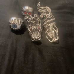 Silver Ring Collection 