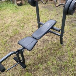 Marcy standard weight bench 