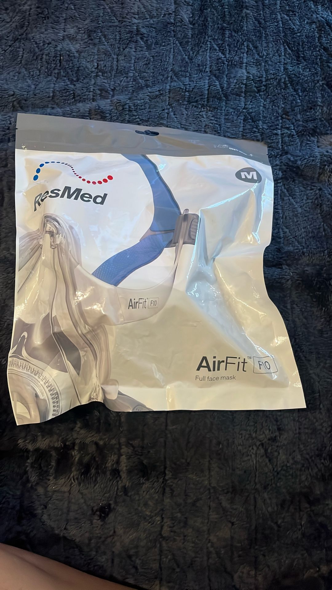 ResMed F10 Full Face Mask Headgear Frame & Cushion 63102 MEDIUM M