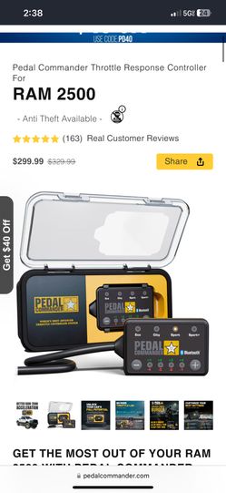 Ram 2500 Pedal Commander 2019+