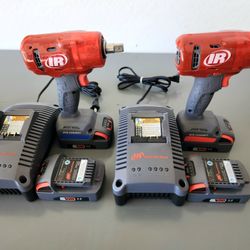 Ingersoll-Rand  Cordless Impact Wrench, 20V DXS 1/2" Dr 