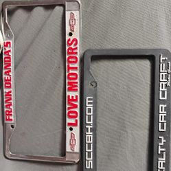 License Plate Frames